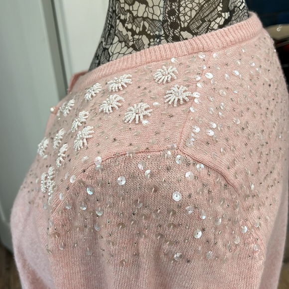 KEW wool cashmere beaded sweater - Picture 5 of 9